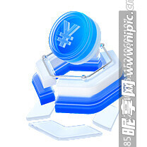 3D质感 科技图标 