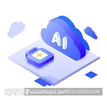 3D质感 科技图标 