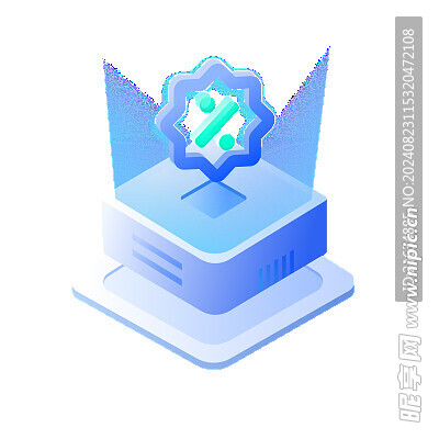 3D质感 科技图标