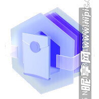 3D质感 科技图标