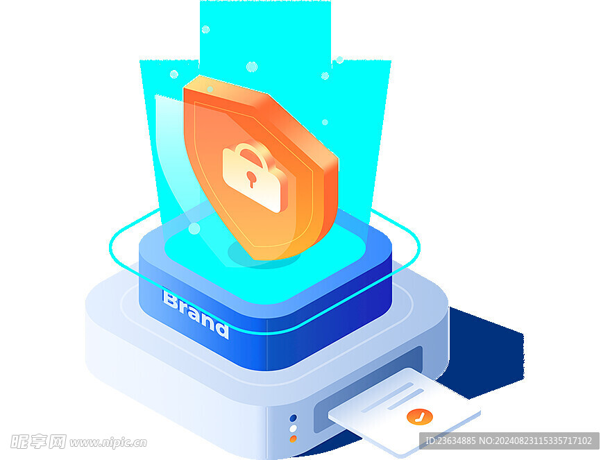 3D质感 科技图标