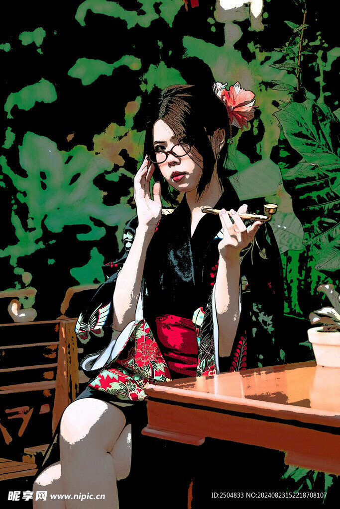 动漫女孩