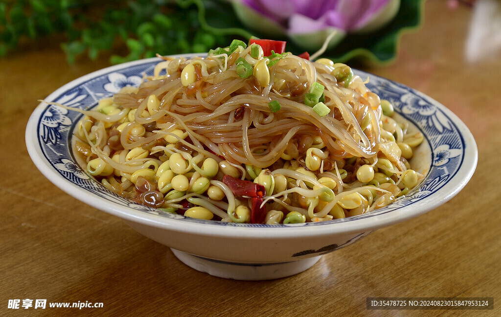 豆芽炒粉条