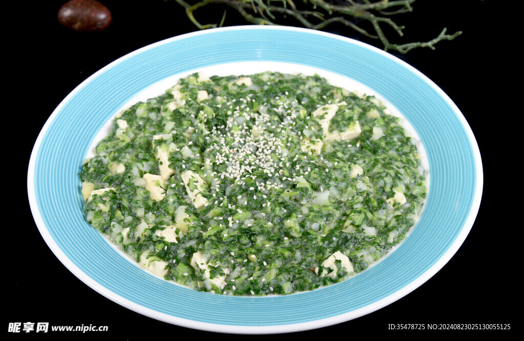 小白菜烩豆腐