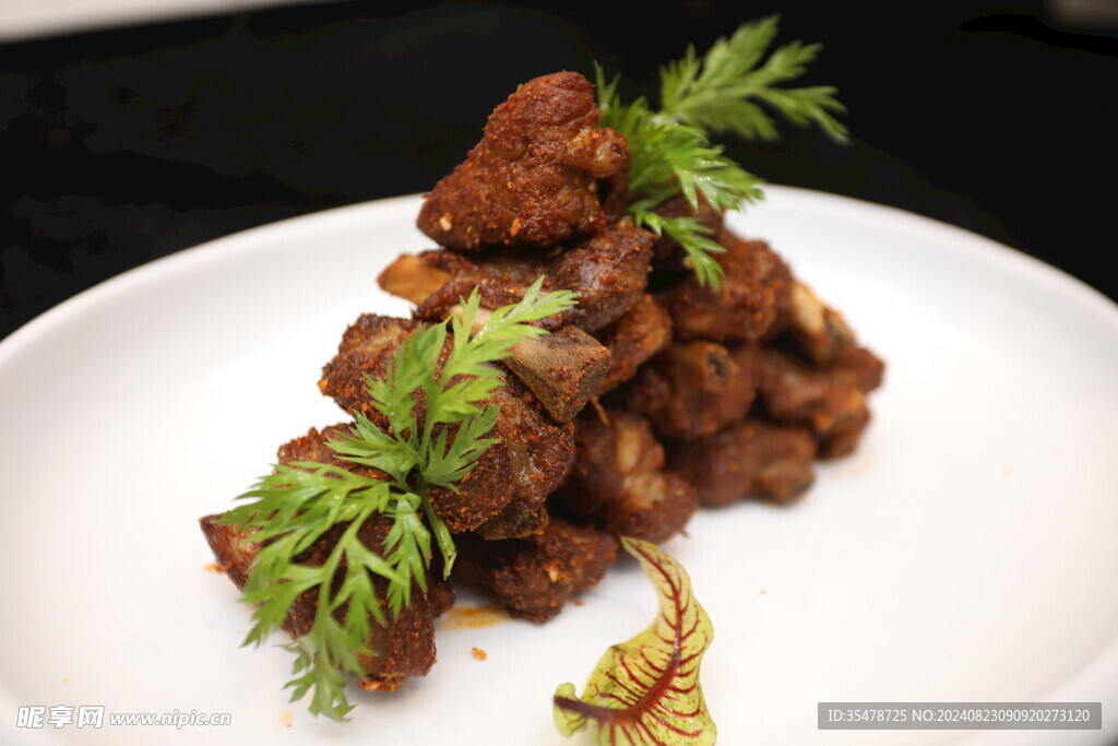 排骨摄影图__传统美食_餐饮美食_摄影图库_昵图网