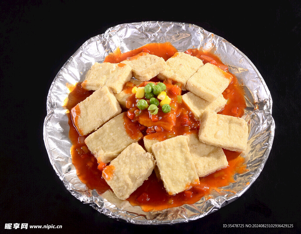 铁板奇味小豆腐