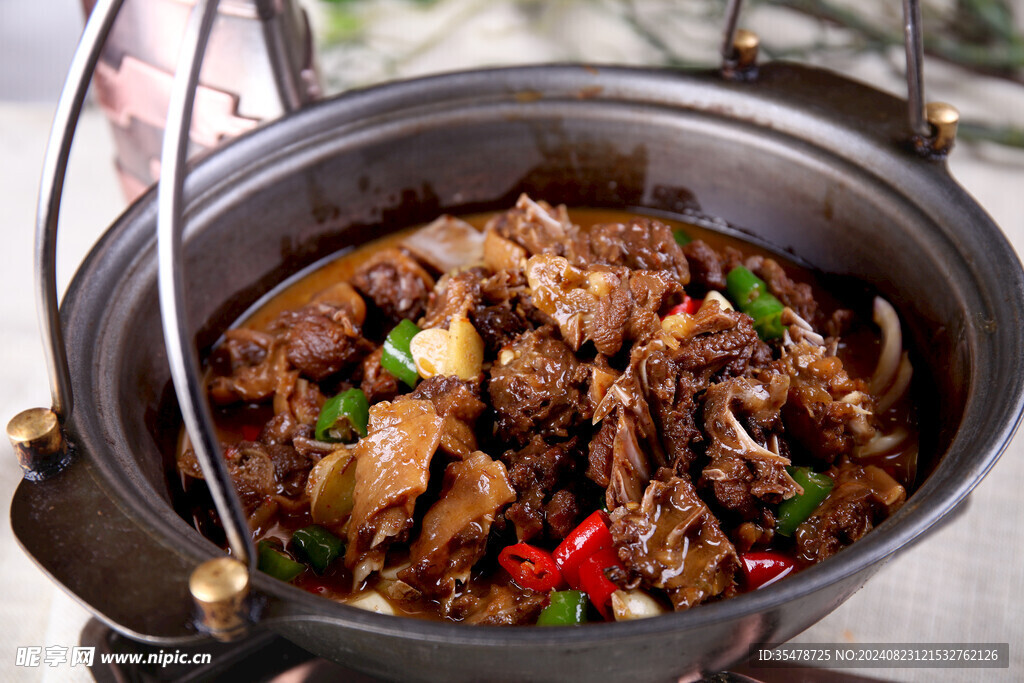 吊锅鸡肉鸭肉