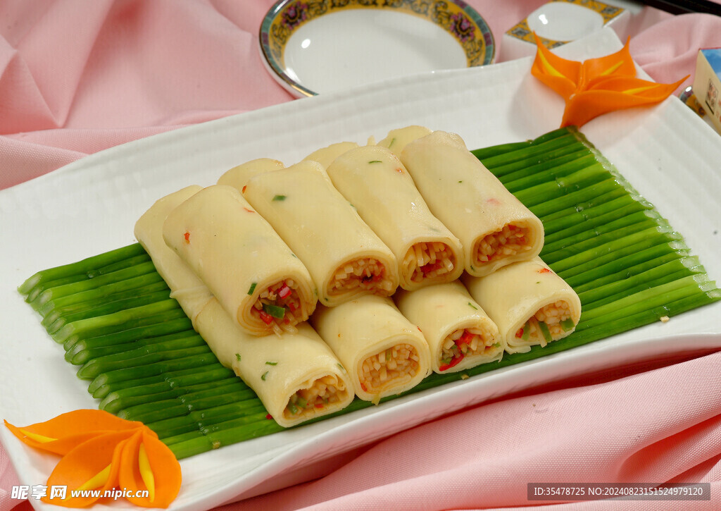 豆皮卷