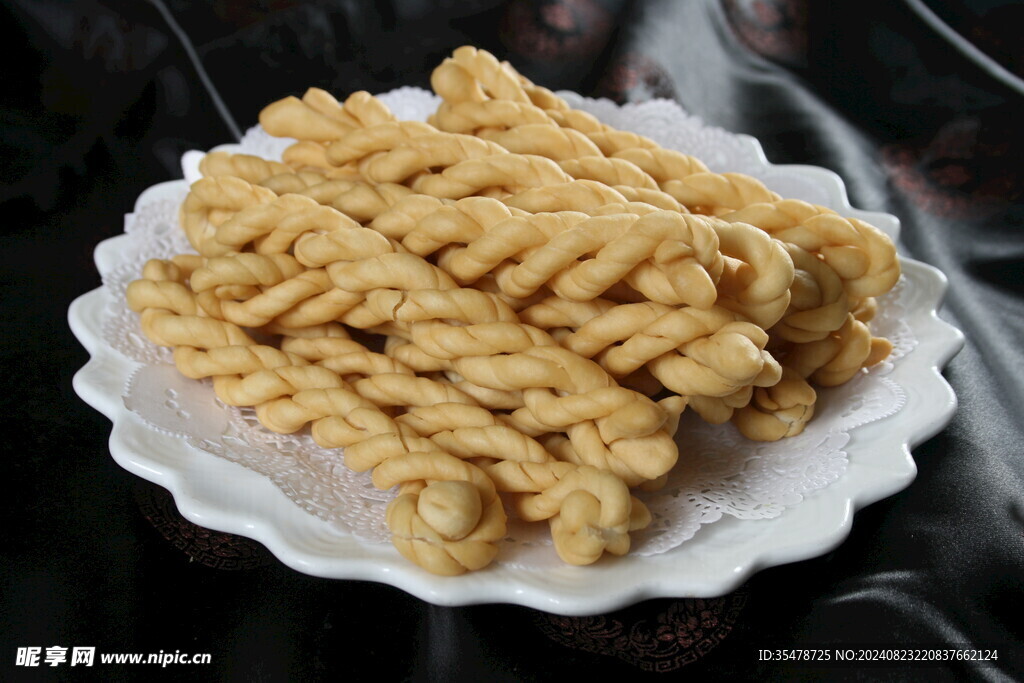 麻花摄影图__传统美食_餐饮美食_摄影图库_昵图网