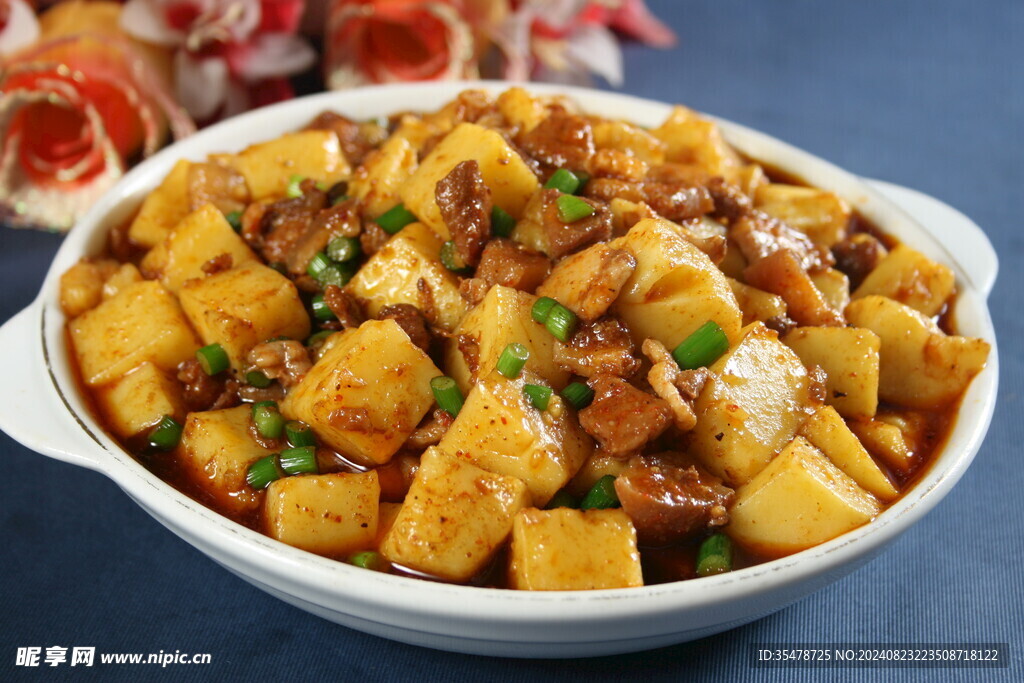 土豆烩肉