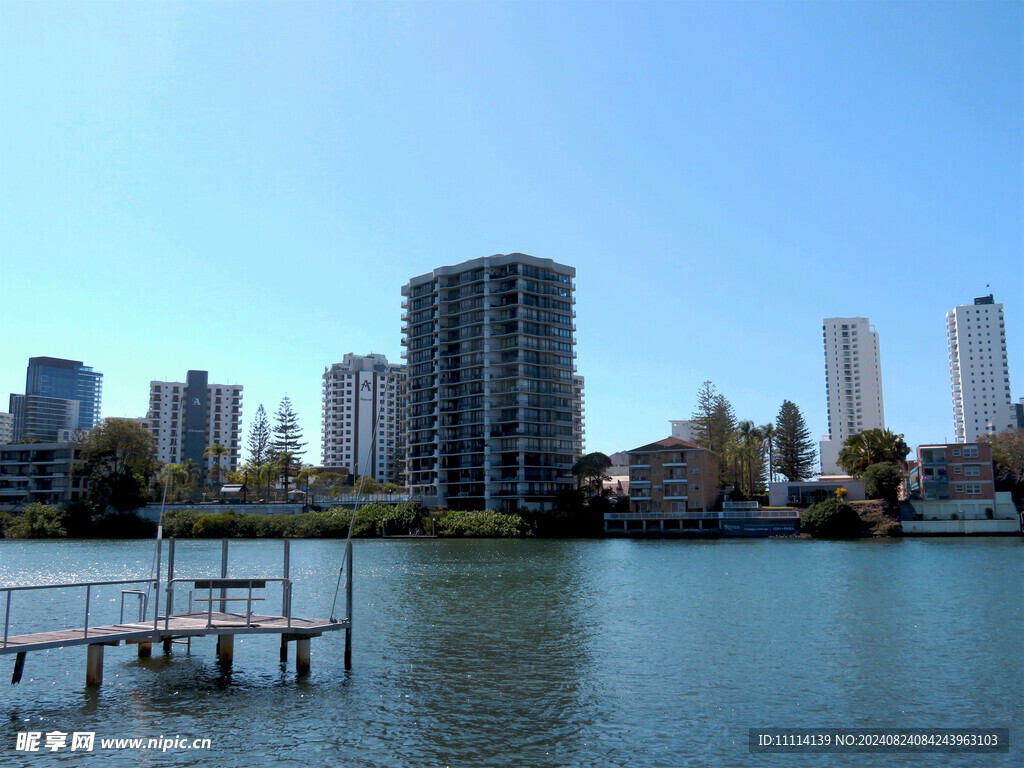 澳大利亚黄金海岸城市风景