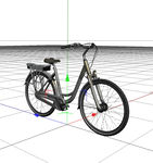 C4D模型 自行车