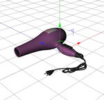 C4D模型 吹风机