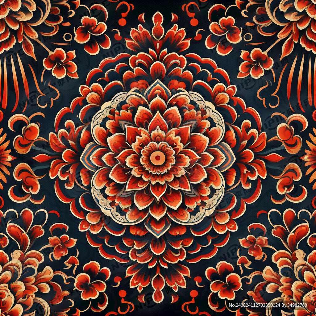 服饰图案 传统 古典 吉祥