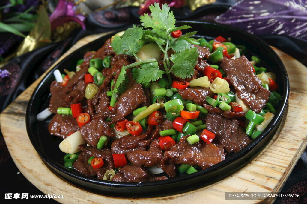铁板牛肉