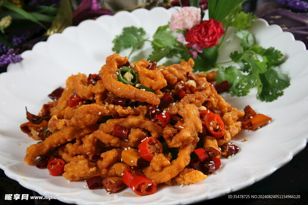 辣炒酥肉