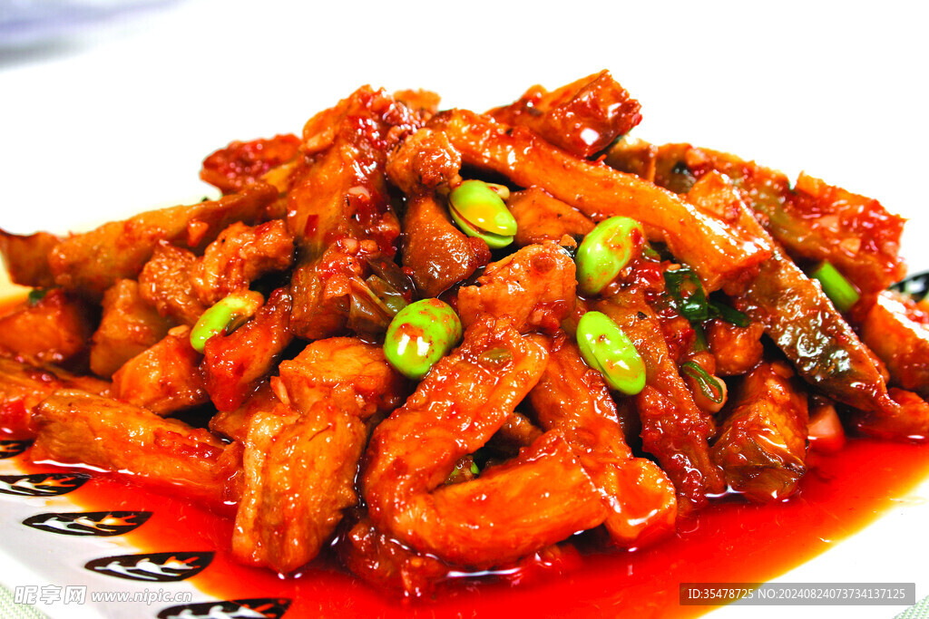 肉碎毛豆烧茄子