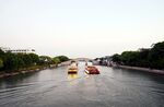 苏州古城水上游 