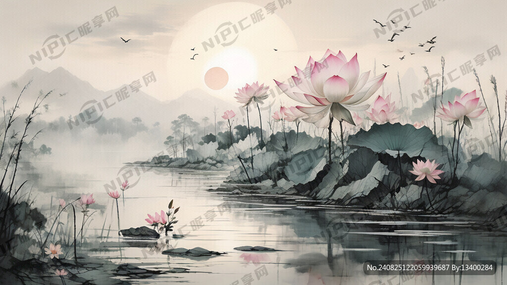 荷花塘