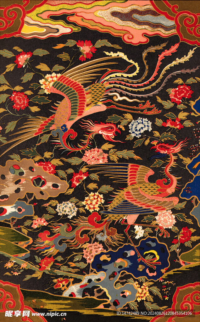 古典花纹