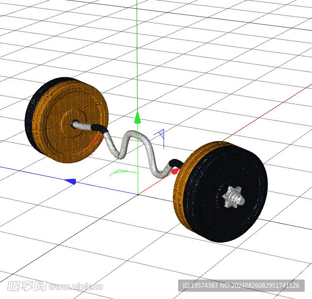 C4D模型 运动器材