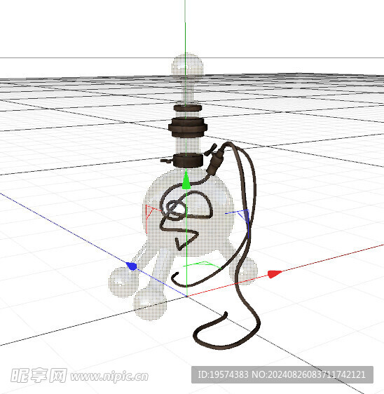 C4D模型 药水瓶子