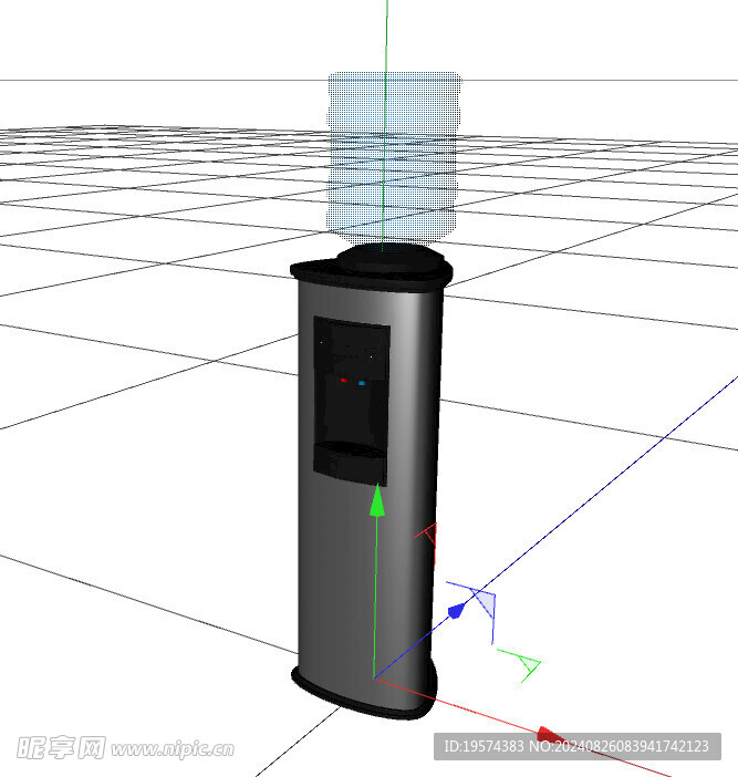 C4D模型 饮水机