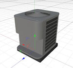 C4D模型 空气净化器