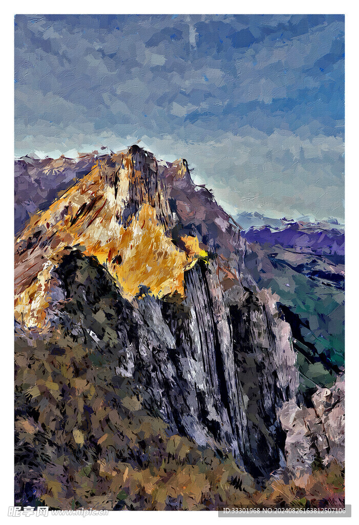 油画作品
