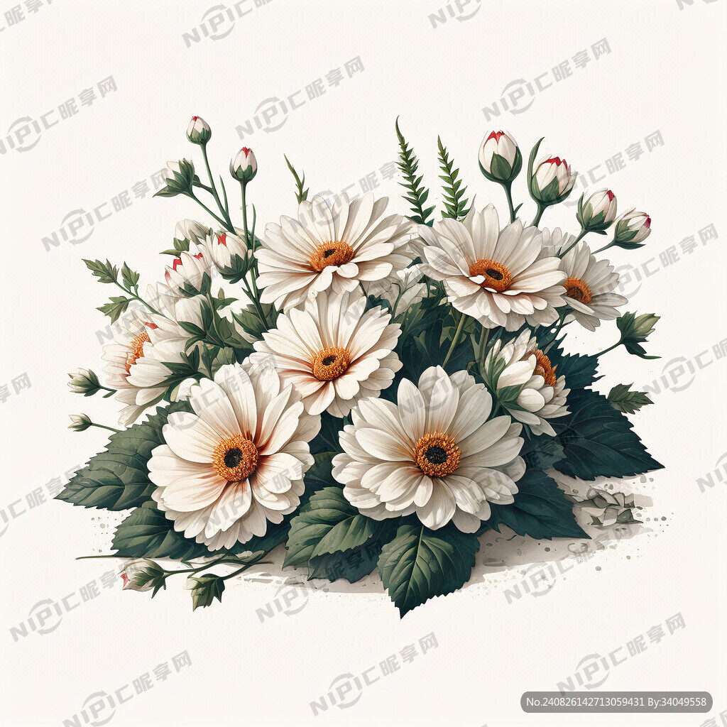 山葵插画