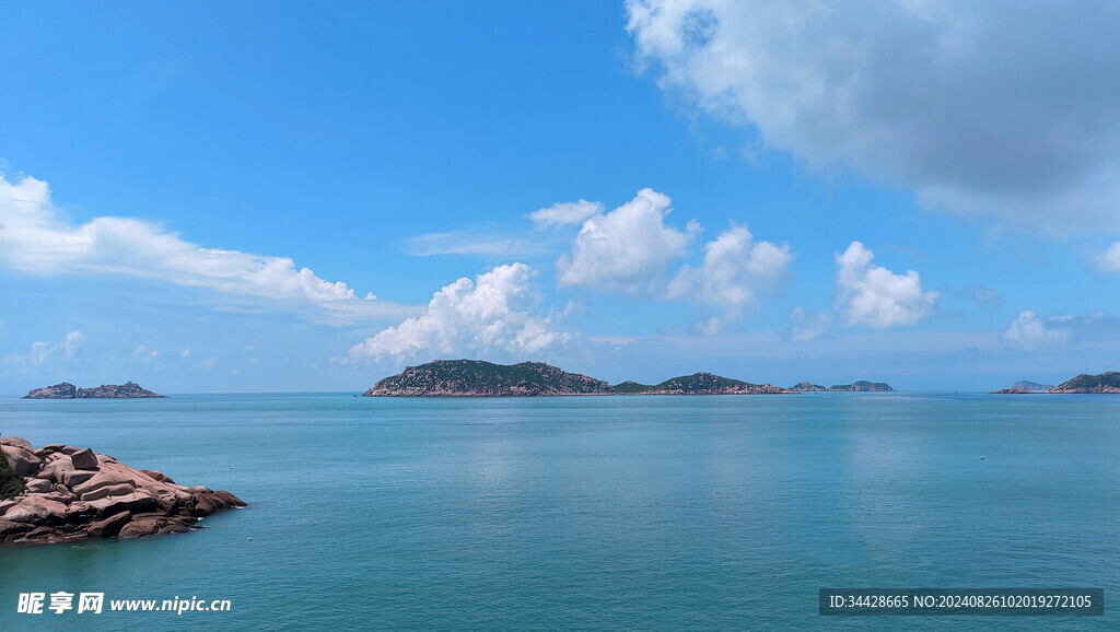 蓝天大海 自然风景