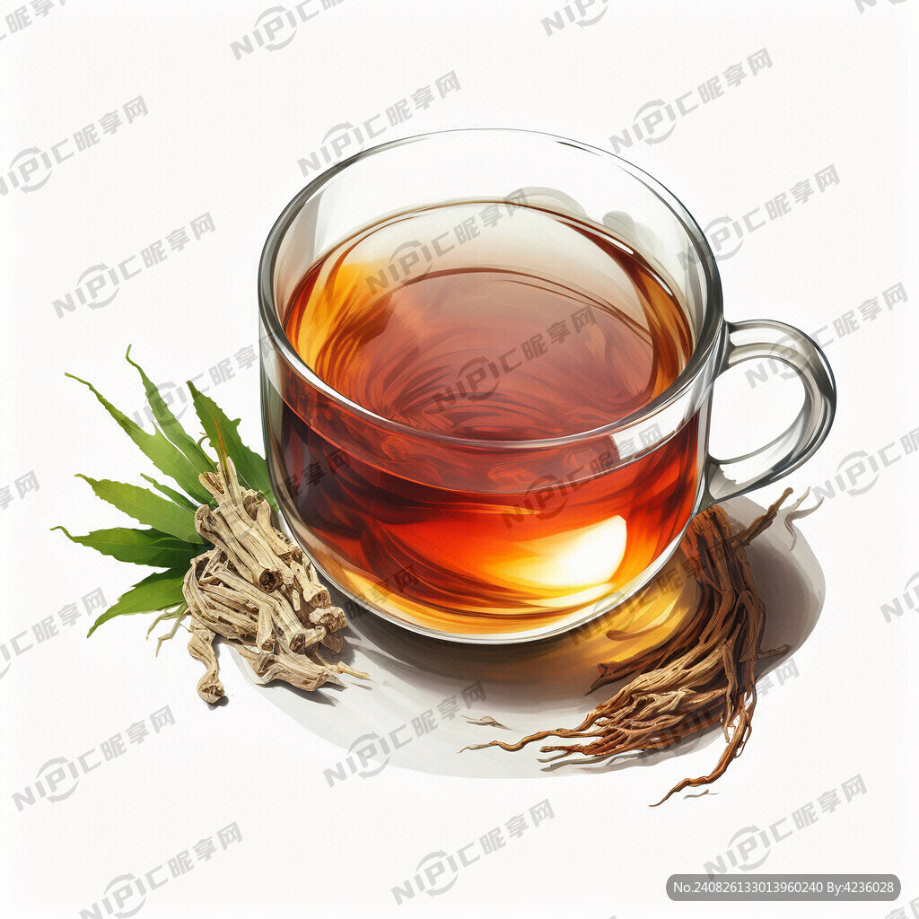 人参枸杞黄精杜仲茶