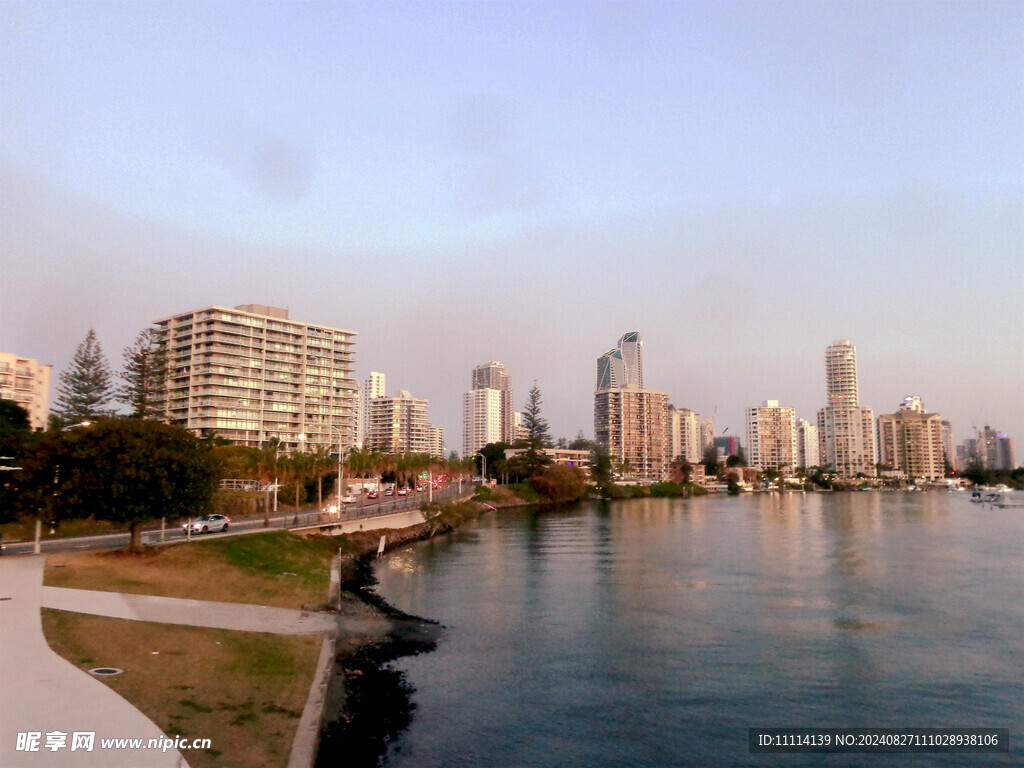 黄金海岸城市风景