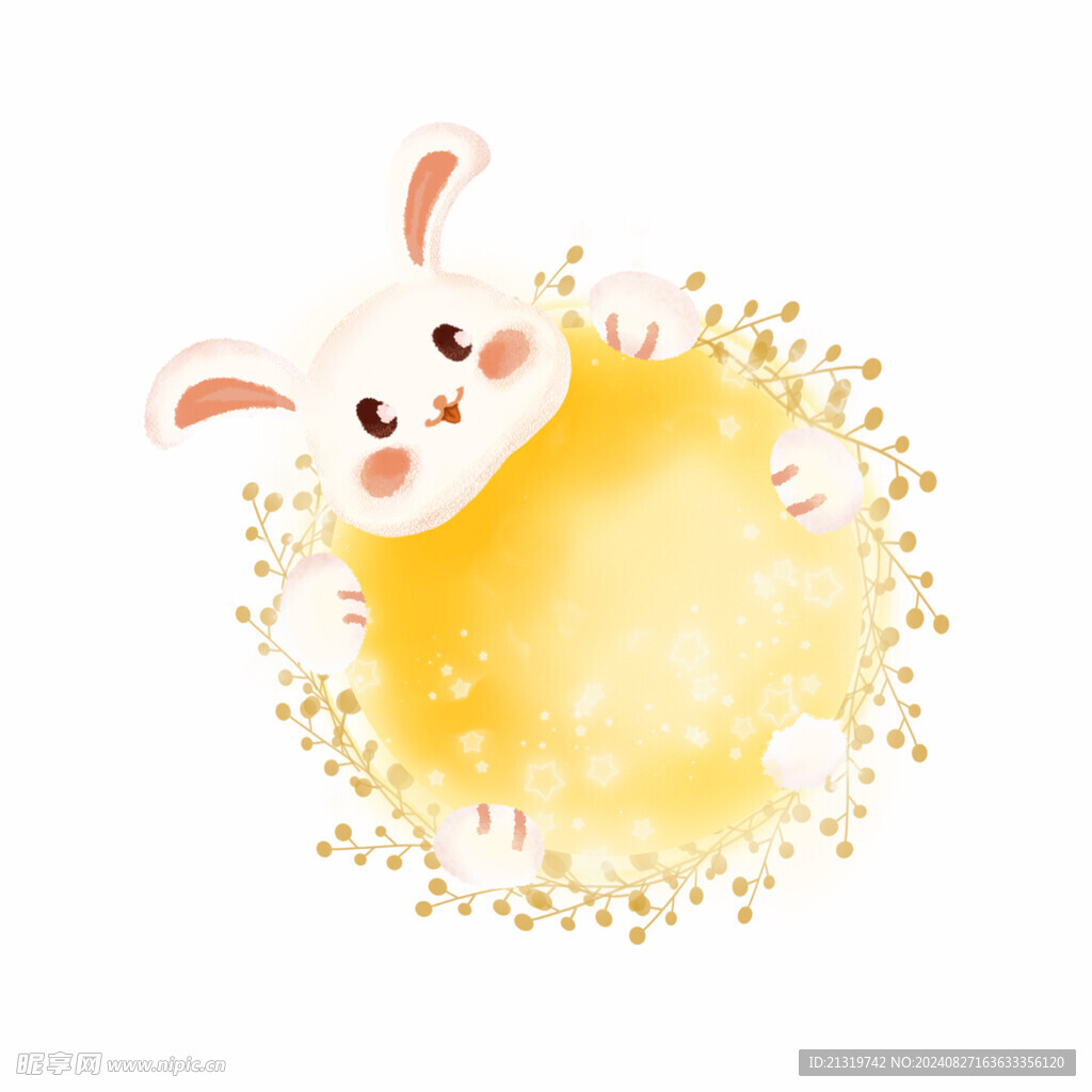 卡通兔子插画