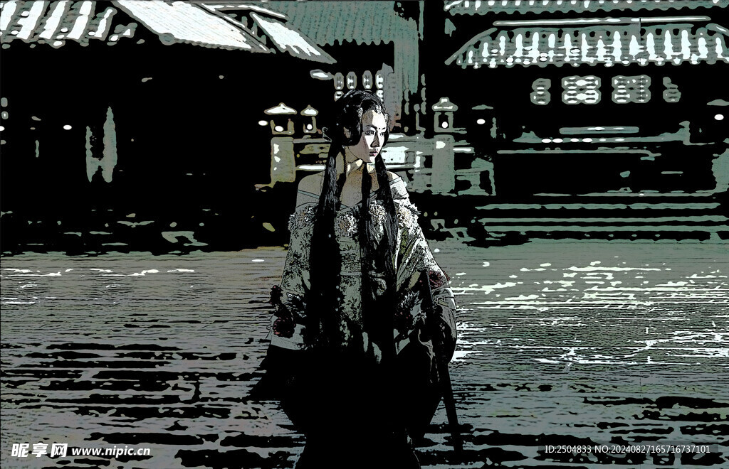 动漫女孩