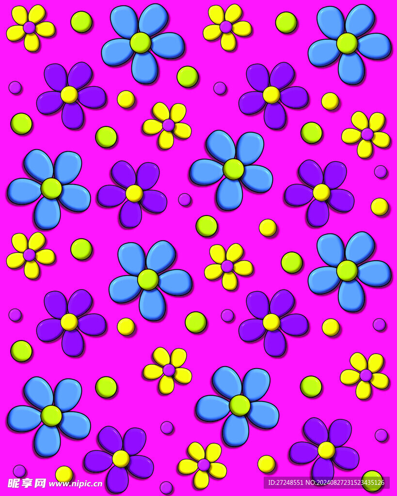 童装 小花