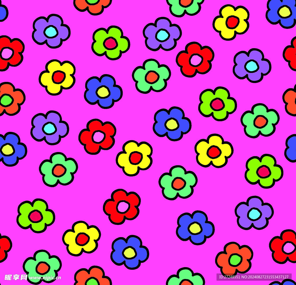 童装 小花