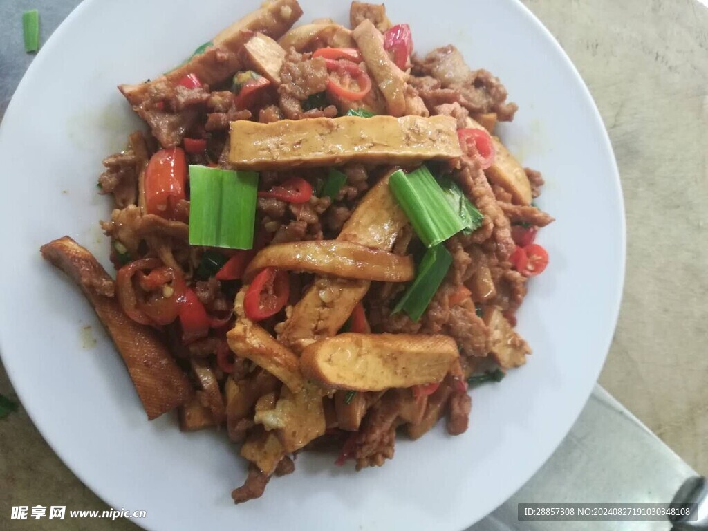 香干炒肉