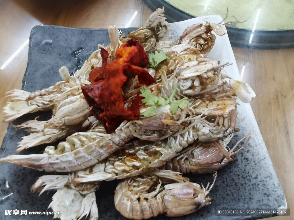 椒盐皮皮虾