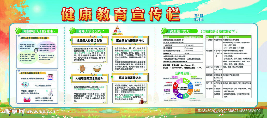 健康教育宣传栏
