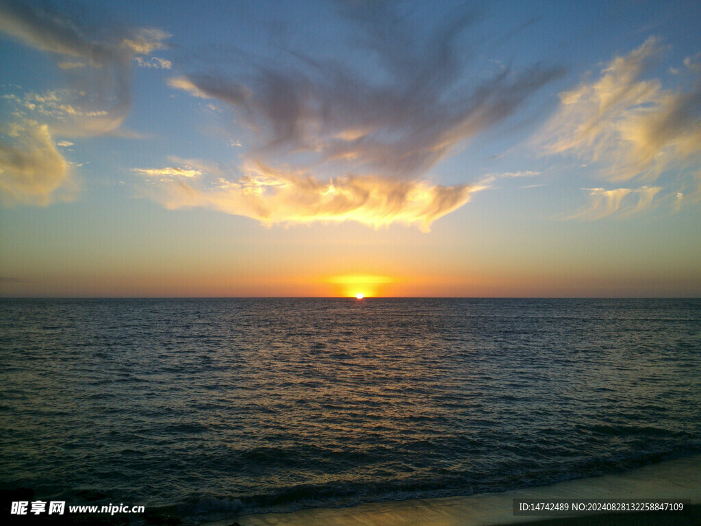 夕阳