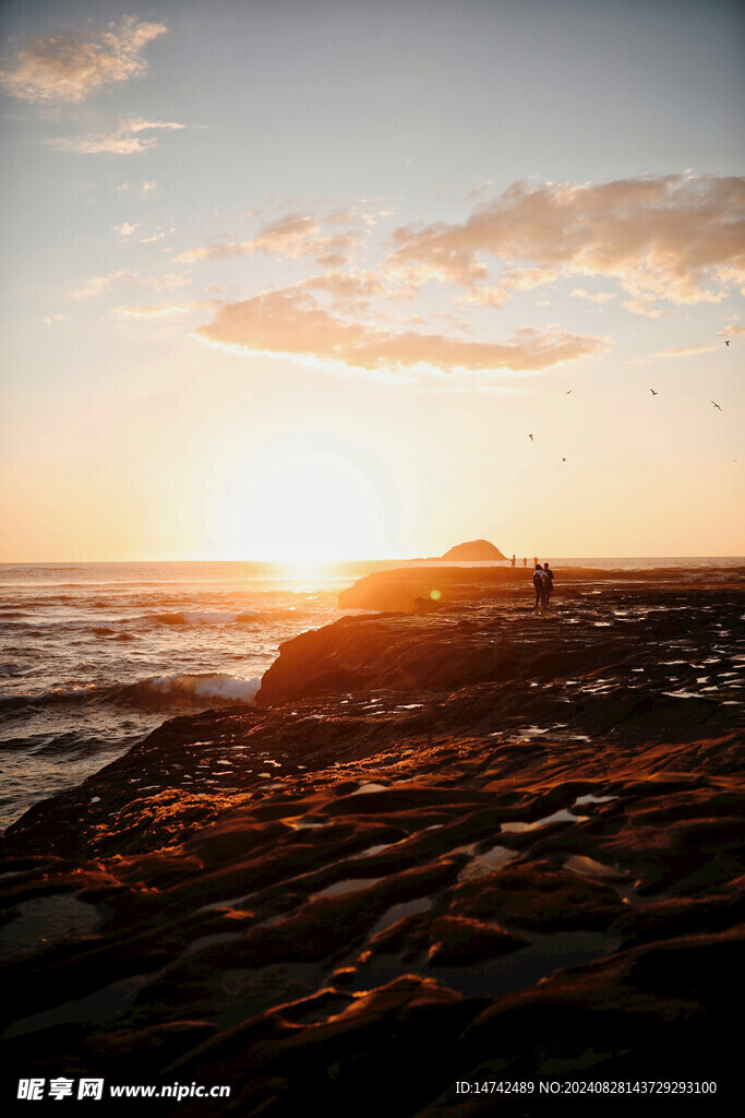 傍晚夕阳