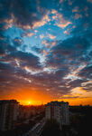 傍晚夕阳