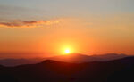 傍晚夕阳