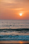 夕阳大海