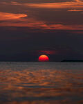 傍晚夕阳