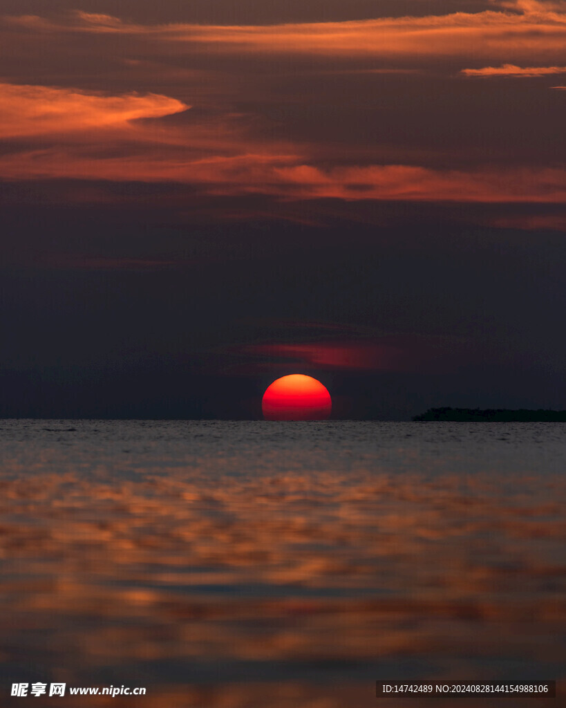 傍晚夕阳