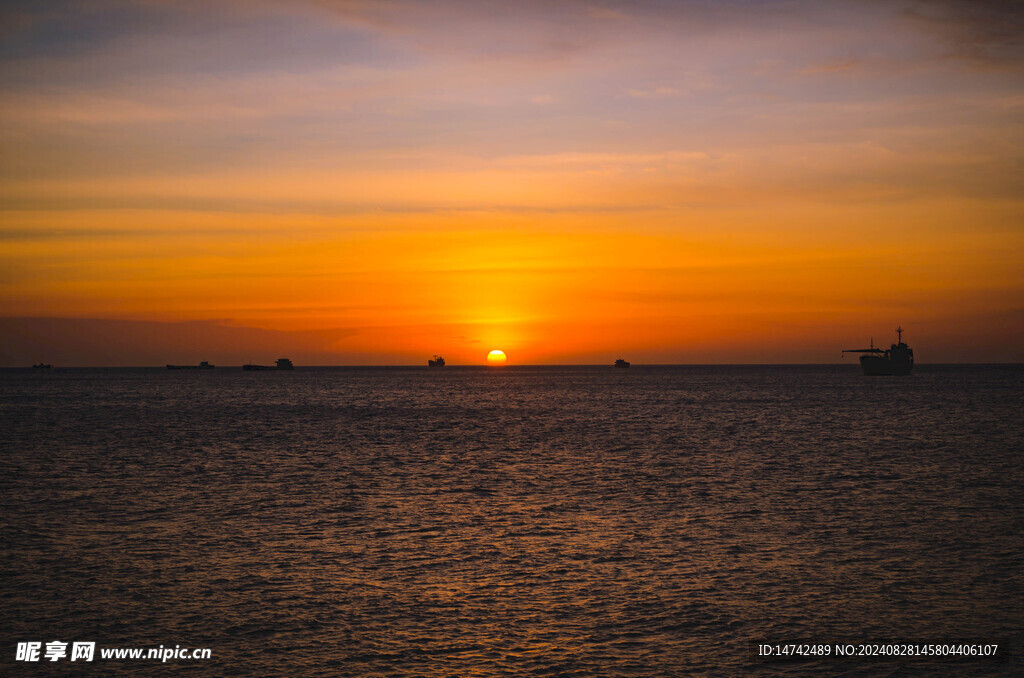  黄昏夕阳