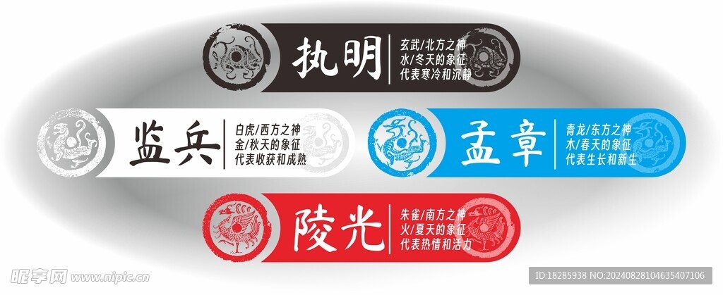 中华四大神兽