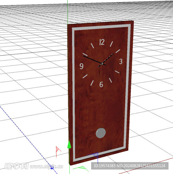 C4D模型 钟表